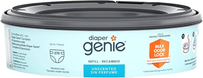 Playtex Diaper Genie Disposal System Refills, 240 Count (Pack of 4)