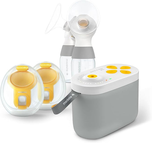 Medela NEW Pump in Style Pro+ Pump Your Way Breast Pump Bundle, Wearable and Traditional Pumping, Clinically Proven Hospital-Efficiency, Double Electric Pump