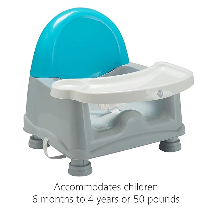 Safety 1st Easy Care Swing Tray Feeding Booster, Atlantis