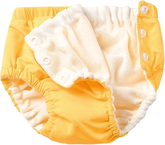 Baby Boys Girls Reusable Swim Diaper Washable Adjustable Bloomers Swimsuit Swimming Apparel