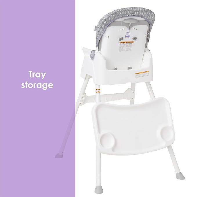 Baby Trend Adapt 4-in-1 High Chair to Toddler Chair, Retro Grey