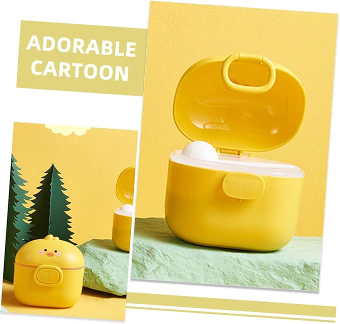UPKOCH Cartoon Design Portable Formula Dispenser Formula Storage Tank Milk Powder Dispenser Pcs