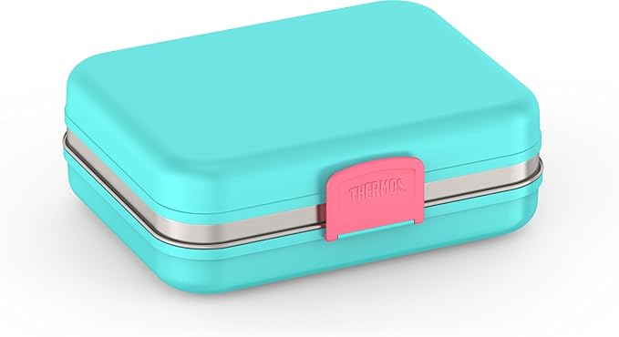 THERMOS Kids Freestyle Food Storage Lunch Kit, Teal