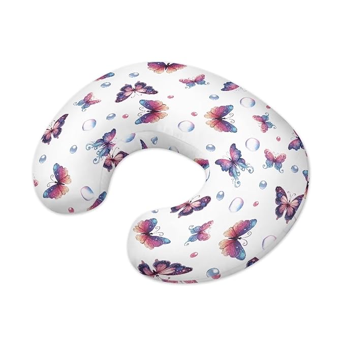 Sunflower Pillow Cover Girls Baby, Breastfeeding Pillow Cover for Baby, Snug Fits Newborn Nursing Pillow Case, Super Soft Breathable