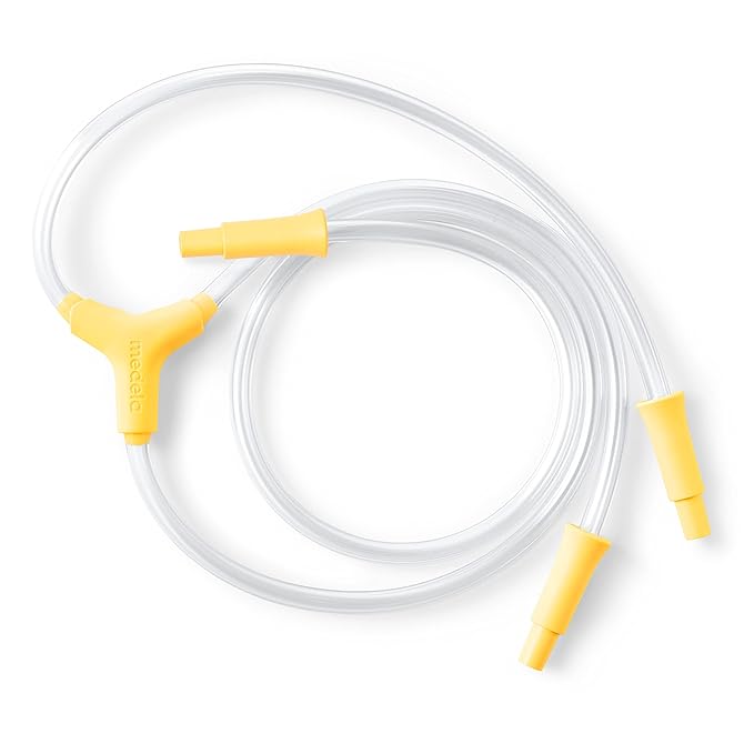 Medela Replacement Tubing for Pump in Style Maxflow Breast Pump and Quick Clean MicroSteam Bags for Bottles and Breast Pump Parts, 12 Pack