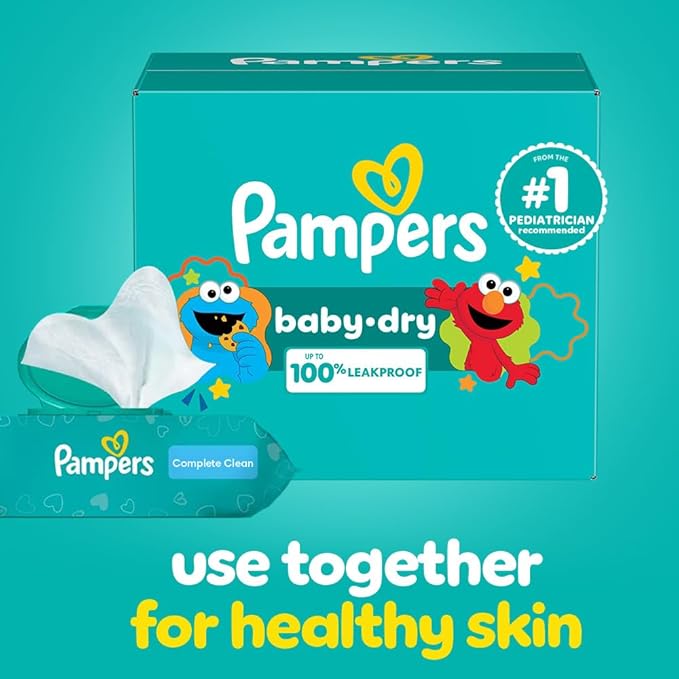 Pampers Diapers - Baby Dry - Size 5, 24 Count, Absorbent Disposable Infant Diaper (Packaging May Vary)