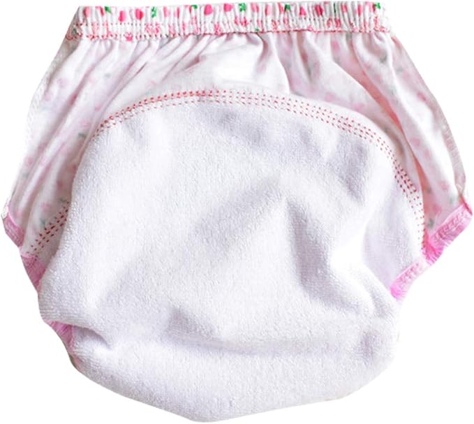 Cotton Reusable Baby Training Pants Unisex Potty Toddler Underpants Kids Waterproof Breathable Underwear 6-Pack