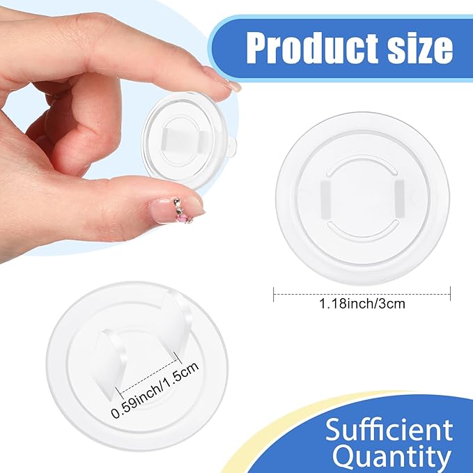 Thyle 200 Pcs Outlet Covers Bulk Child Baby Proofing Plug for Electrical Outlets Covers Easy Install Socket Sturdy Safe Secure Baby Proofing Kit for Home Office Bulk