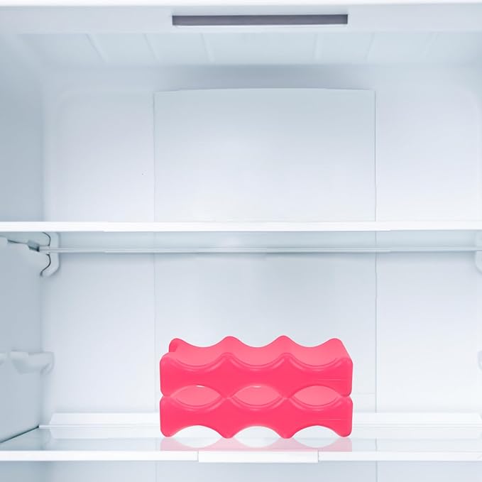 UPKOCH Reusable Ice Packs for Breastmilk Storage 2 Pack Portable Baby Bottle Cooler Ice Box 8.27 X 3.94 X 1.97 Inches for Breastfeeding Moms and Daycare Transport