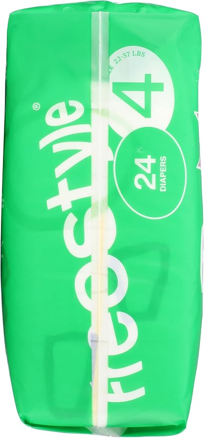 Freestyle Diapers Size 4 Freestyle Diaper, 24 CT