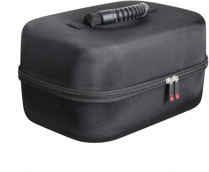 Hermitshell Hard Travel Case for Spectra S1 S2 Plus Electric Breast Milk Pump (Black+Blue)