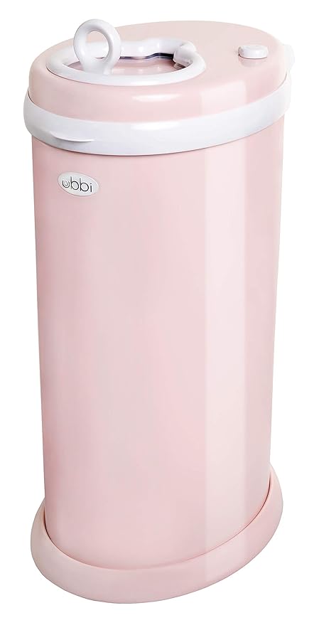 Ubbi Steel Odor Locking, No Special Bag Required, Money Saving, Modern Design & On-The-Go Refill Bags, Lavender Scented, Value Pack of 36, Baby On The Go Diapering Essentials