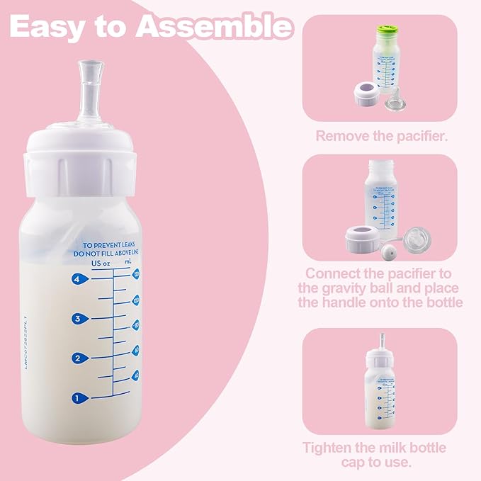 Straw Nipple Compatible with Dr Browns Narrow and Narrow Glass Baby Bottles,Sippy Cup Nipple, Soft 100% Silicone,Variable Flow,BPA-Free,6m+ (Straw Cup Nipple)