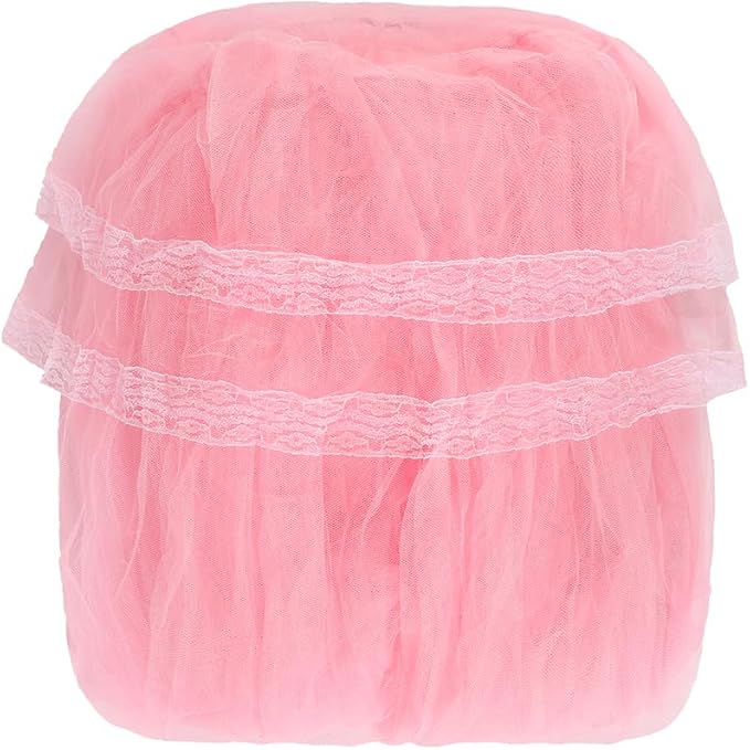 Crib Mosquito Net Universal Dome Cot Bed Crib Canopy Round Lace Mosquito Netting Foldable Nursery Bed Net Hanging Dome Curtain Netting