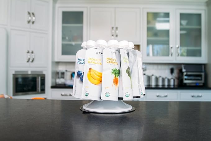 Prince Lionheart Spinner Baby Food Pouch Carousel