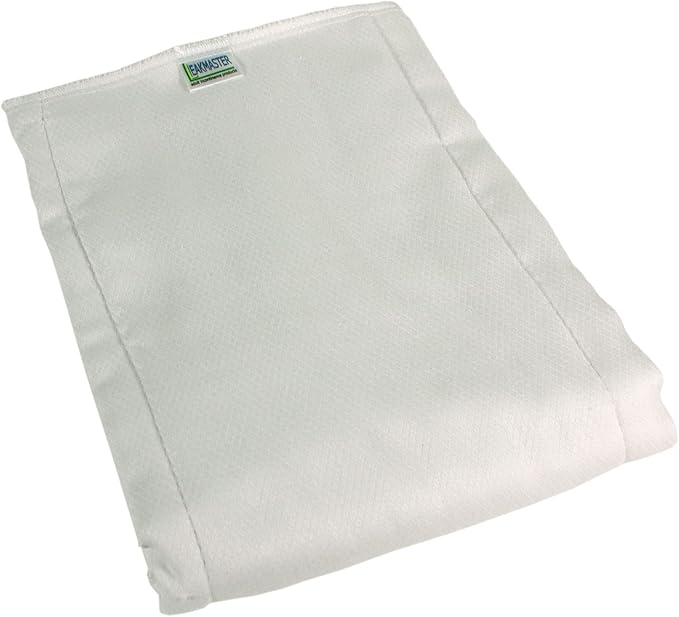 LeakMaster Adult Prefold Cloth Diapers Birdseye Weave - 100% Cotton Reusable and Washable Diapers - Soft, Absorbent & Durable - Day Weight - Size X-Large