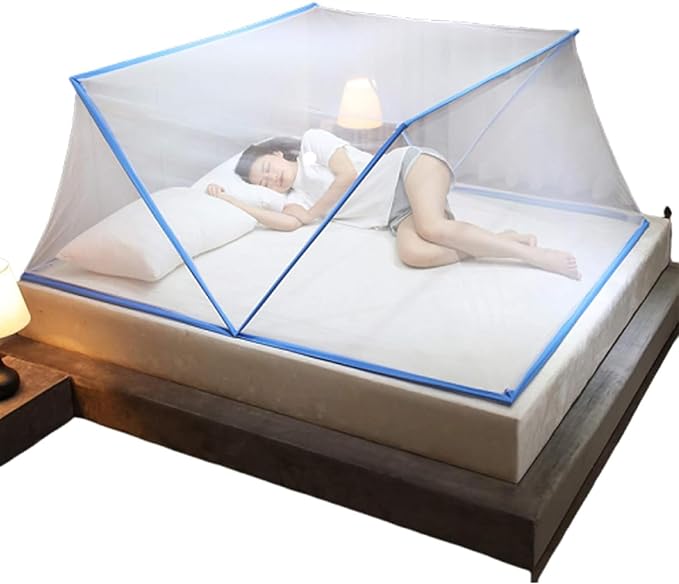 Mosquito Net, Bed Mosquito Net, Collapsible Mosquito Net Tent, Outdoor Mosquito Net, Foldable Portable Outdoor Mosquito Net for Home and Travel, Easy to Install/D/100 * 190 * 80Cm