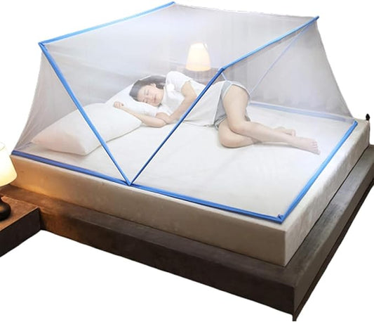 Mosquito Net, Bed Mosquito Net, Collapsible Mosquito Net Tent, Outdoor Mosquito Net, Foldable Portable Outdoor Mosquito Net for Home and Travel, Easy to Install/D/100 * 190 * 80Cm