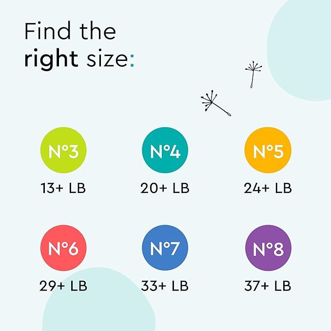 LILLYDOO Diaper Pants Toddlers - Size 7 (33+ lbs), Monthly Supply (102 Count), Skin-Friendly, Ultrasoft, Chlorine-Free, Snug Fit & Absorbent Pull On Diapers