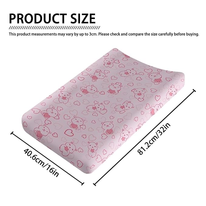 Capybara Changing Pad Cover for Baby Soft and Comfy Diaper Change Table Covers Breathable Baby Nursery Diaper Changing Pad Sheets Cute Nursery Decor