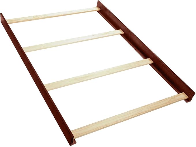 Full-Size Conversion Kit Bed Rails for Bertini Baby Convertible Cribs by Dorel - Solid Wood Rail - Toddler & Adult Bed Rail for Full-Size Beds - Essential Nursery & Baby Furniture (Weathered Charcoal)