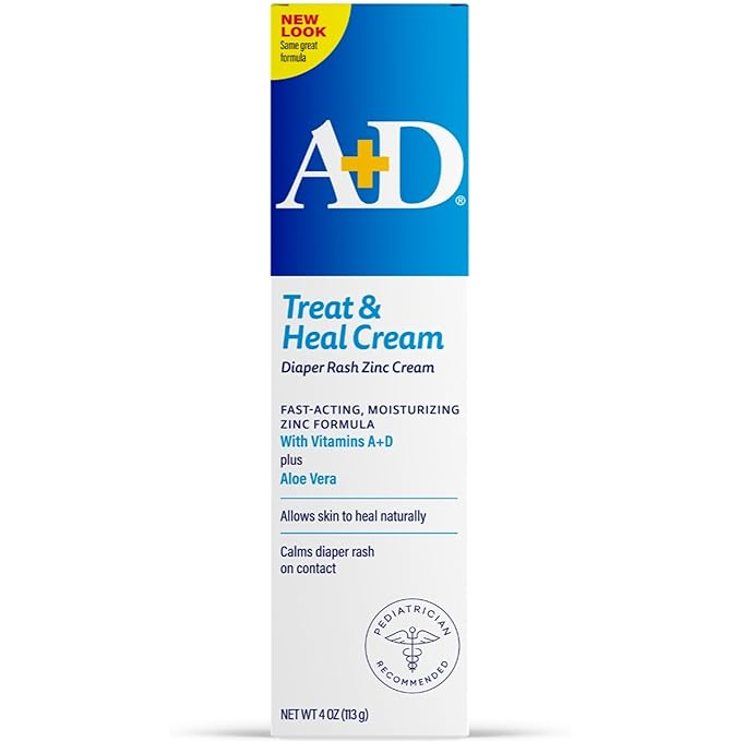 Diaper Rash Cream, Dimethicone Zinc Oxide Cream, 4 oz (113 g) (Pack of 1)