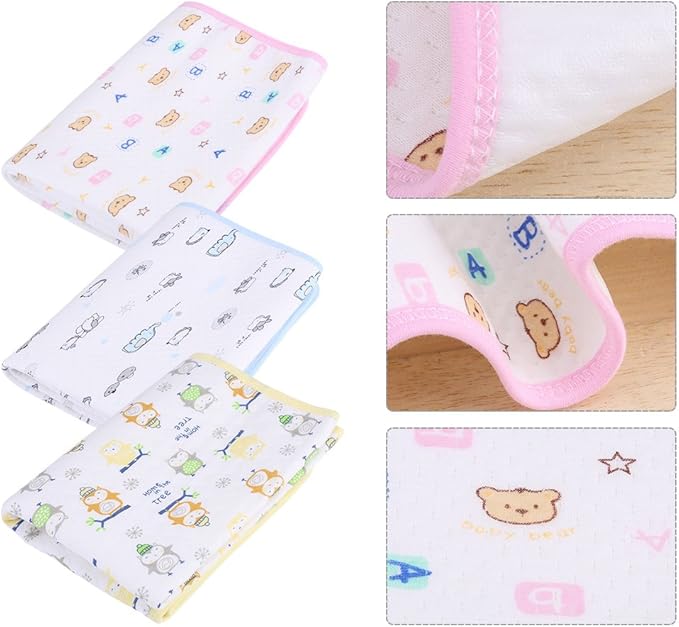 Sonew Nappy Pad, Reusable Portable Baby Changer Baby Mattress Washable Baby Bed Diaper Mattress 50x70cm(Blue)
