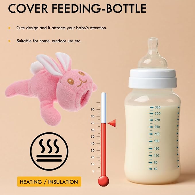 Bottle Milk Bottle Cover Milk Sleeve Feeding- Bag Insulation Cover for Shop Park Outdoor 1PC