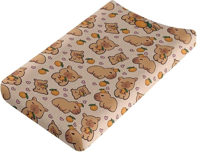 Changing Pad Covers for Boys Girls Carddle Sheet Set for Baby Boys Girls Breathable & Washable Cover