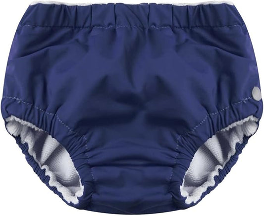 Baby Boys Girls Reusable Swim Diaper Washable Adjustable Bloomers Swimsuit Swimming Apparel