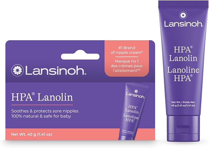 HPA Lanolin Nipple Cream, 40 g