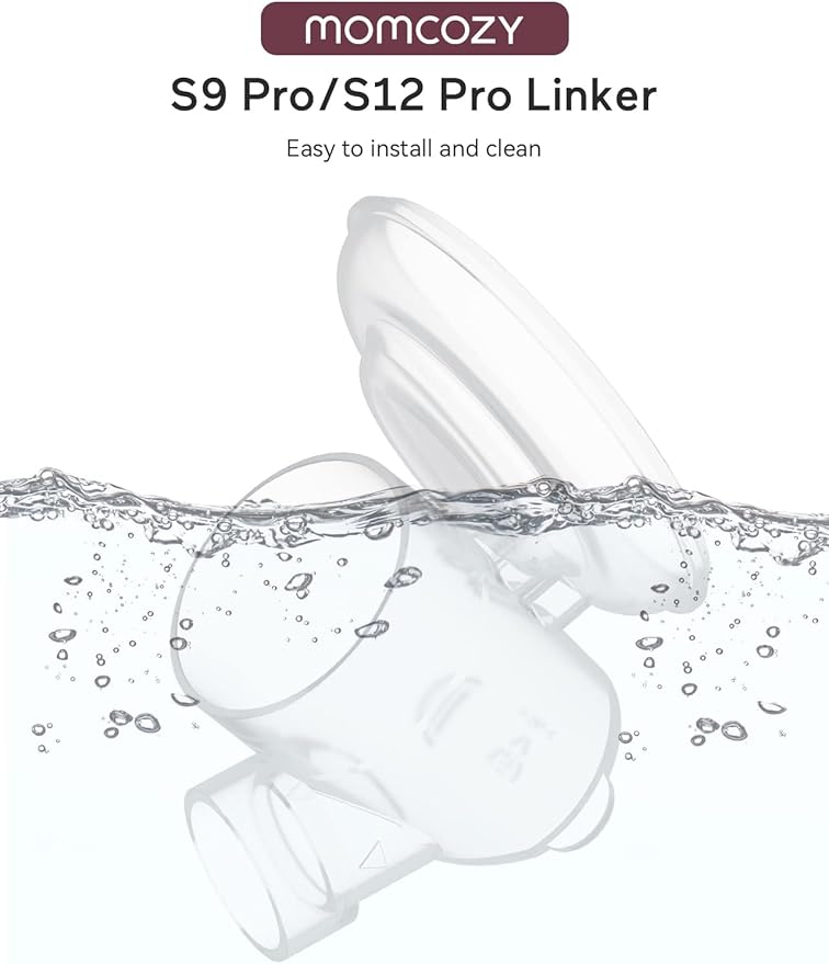 Momcozy Original S9 Pro/S12 Pro Replacement Accessories, Only Compatible with Momcozy S9 Pro/S12 Pro Breast Pump NOT for S9/S12/S12Pro-Quick(Linker, 1 Pack)