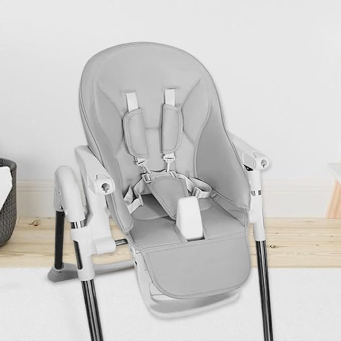 High Chair Cushion Replacement, PU Leather Baby High Chair Cover, Non-Slip Baby Dining Chair Cover Seat Padded Cushion for Pegs Pere_go, Siesta Zero3
