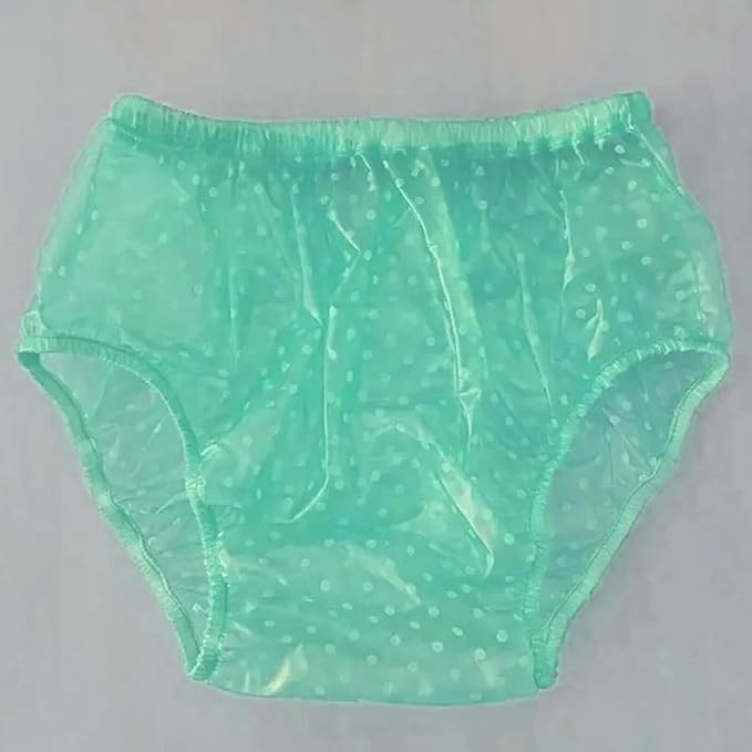 PVC Dot Surface Adult Incontinence Pants,Plastic Diapers,Adult Cloth Diapers Covers, Waterproof and Reusable Elderly Diapers, Soft Surface, Suitable for Adult Men and Women