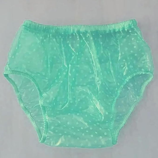 PVC Dot Surface Adult Incontinence Pants,Plastic Diapers,Adult Cloth Diapers Covers, Waterproof and Reusable Elderly Diapers, Soft Surface, Suitable for Adult Men and Women