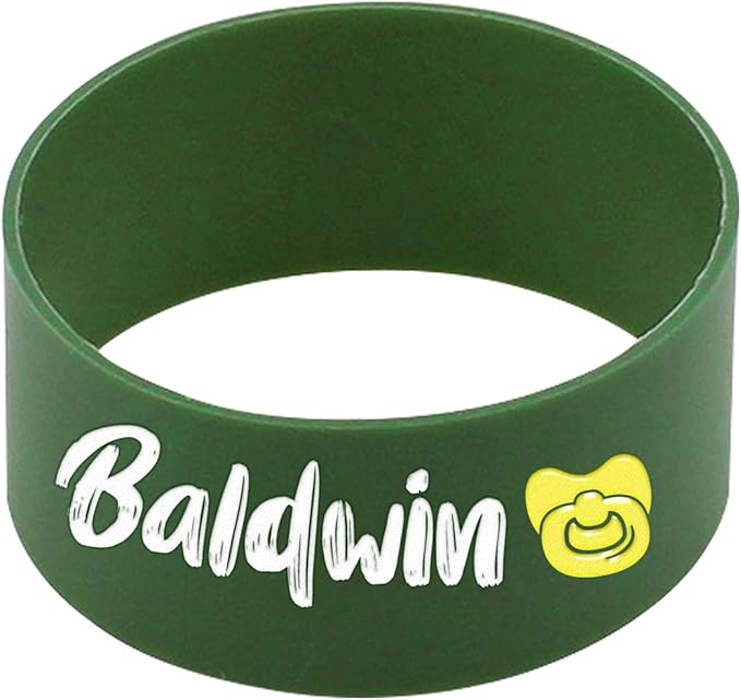 Personalized Water Bottle Name Bands, Printable Name Daycare Labels, Reusable Bottle Labels Silicone Daycare Essentials Washable Sippy Cup Strap