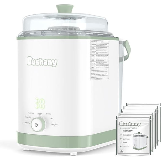 Grownsy EaseClean Bottle Washer Pro | All-in-One Bottle Washer and Sterilizer and Dryer | Baby Bottle Washer for Bottles, Pump Parts & Baby Essentials | Replaces Hand Washing