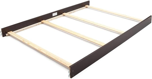 Full-Size Conversion Kit Bed Rails for Heidi Klum Truly Scrumptious Convertible Cribs - Solid Wood Rail - Toddler and Adult Bed Rail for Full-Size Beds - Essential Nursery & Baby Furniture (Sienna)