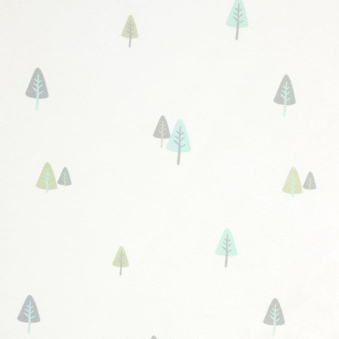 Lush Decor Hygge Sloth Trees Soft & Plush Changing Pad Cover, 32" x 16" x 5", Gray