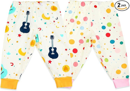 MOEMOE BABY Waterproof Diaper Pants for Potty Training 2 Packs Overnight Diaper Short for Toddler Boys and Girls