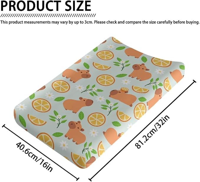 Changing Pad Covers for Boys Girls Carddle Sheet Set for Baby Boys Girls Breathable & Washable Cover