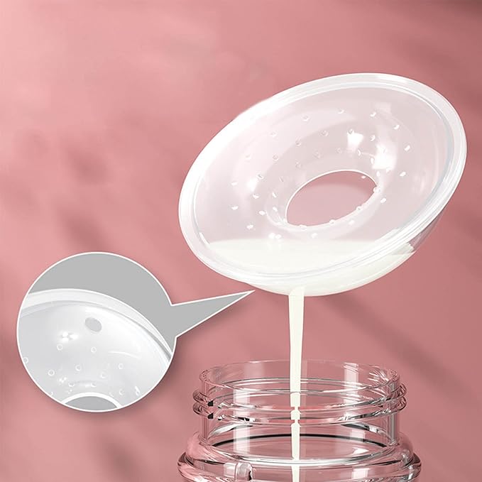 Silicone Breast Shells Milk Collector for Nursing Mom Breastfeeding Mom Nipple Protector Reusable Breast Milk Saver 2Pcs