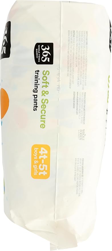 365 by Whole Foods Market, Soft & Secure 4T-5T Training Pants, Hypo-Allergenic, Ultra-Absorbent, 18 Count