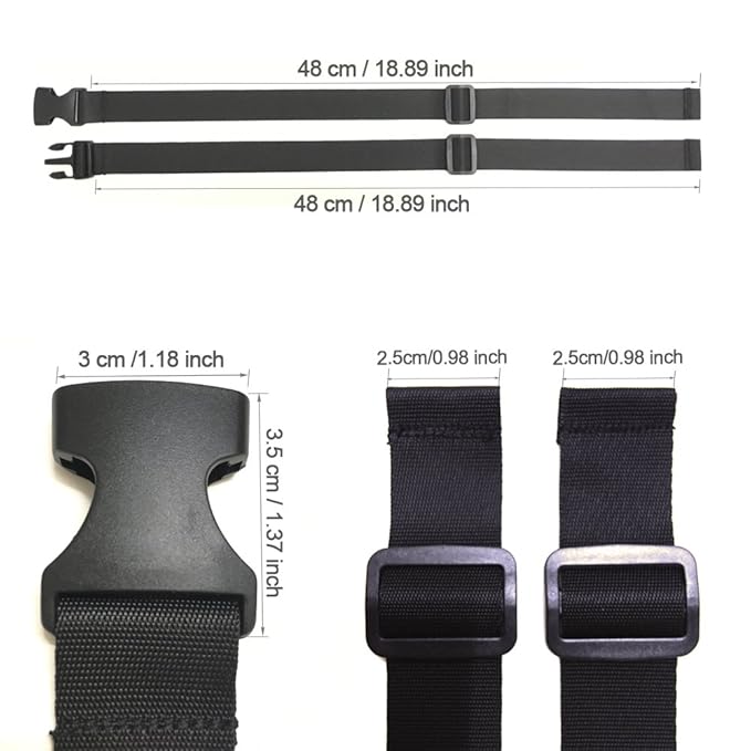 ZARPMA Baby 2 Point Safety Belt,Safety Harness for Child Kid Safe Strap for Old Version IKEA Antilop High Chair