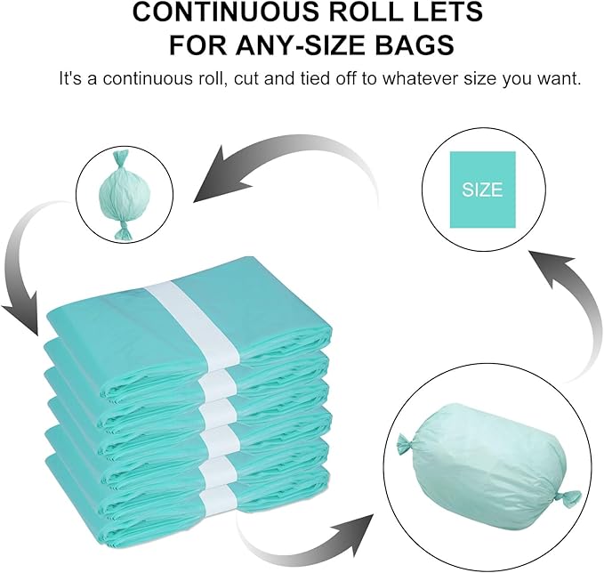 280 Slim Diaper Slim Liner Refills Compatible with Janibell Akord 280 Slim Model Adult Refills, A Single Liner Pack Will Last for Over 500 Adult Briefs Using, 6 Pack