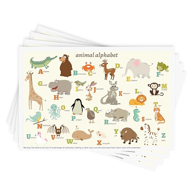 Disposable Stick-on Placemats & Portable Changing Pad Baby Registry Search Essentials Babies Necessities for Boys Girls
