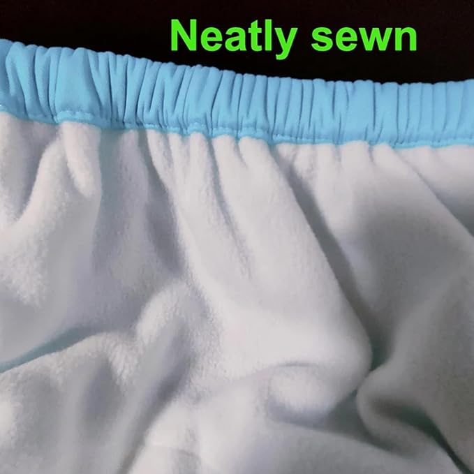 Washable Adult Diaper Cover Diaper Waterproof Large Size Incontinence Pant Cover Reusable Leak Proof Incontinence Underwear for Men, Women, Older Children and Teens
