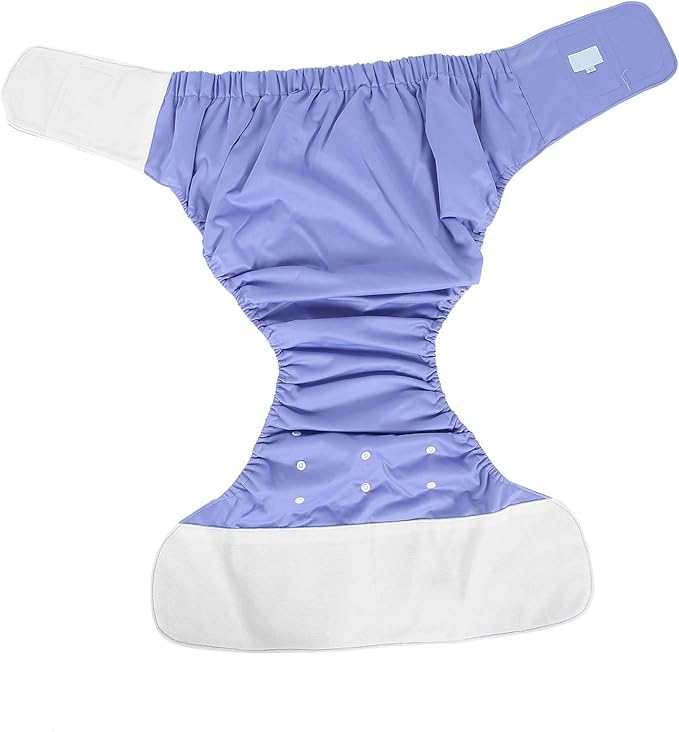 Adult Cloth Diaper Washable Elderly Cloth Diaper Breathable Incontinence Pants Reusable Adjustabl Underwear Overnight Leakfree for Elderly Incontinence Care()