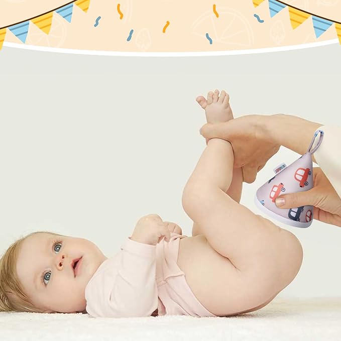 ALVABABY 4 Pcs Baby Boy Pee Covers, 3.5 * 4 In,Strong Water Absorption Pee Shield for Newborn Boy, 4-Layer Reusable Pee Cap, Diaper Changing Accessory for Baby Gift