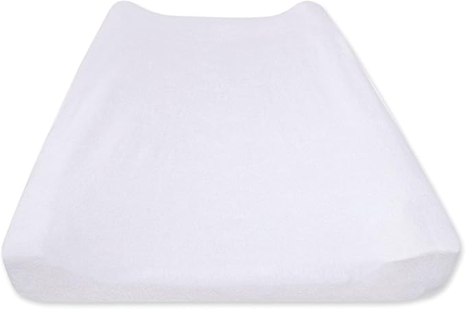Burt's Bees Baby Unisex Baby Gift Set - Crib Sheet, Changing Pad Cover & Burp Cloths, 100% Organic Cotton Essentials Bundle